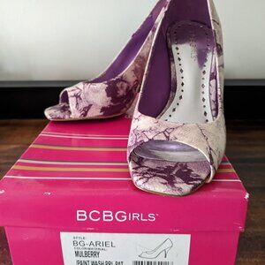 BCBG Peep Toe Heels